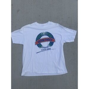 Men's XXL Senor Frogs Playa Del Carmen Mexico Short Sleeved White T-Shirt